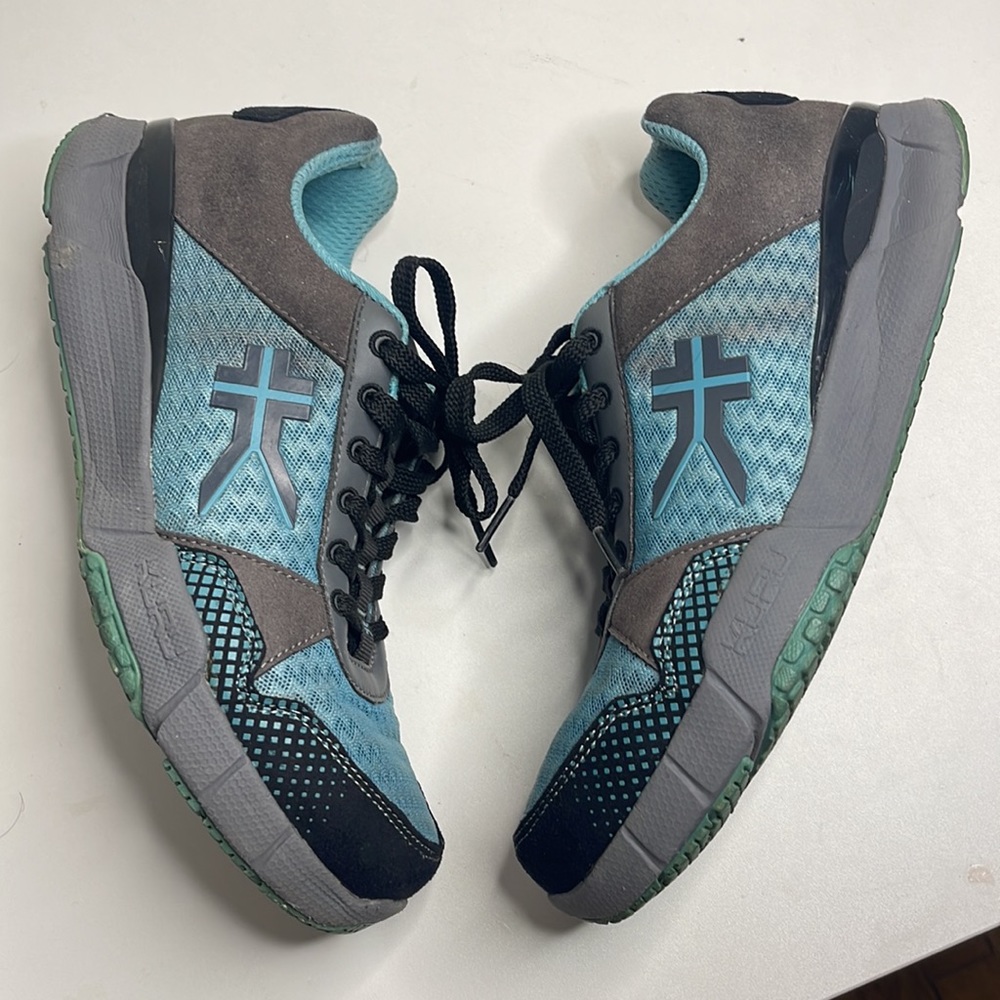 KURU QUANTUM Shoes Glacier Blue Grey Athletic Sneakers 201305